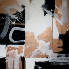 Abstract no. 4522 XXL copper, Painting, Acrylic on Canvas