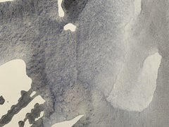 Abstract no. 4622 black and white, Painting, Acrylic on Canvas