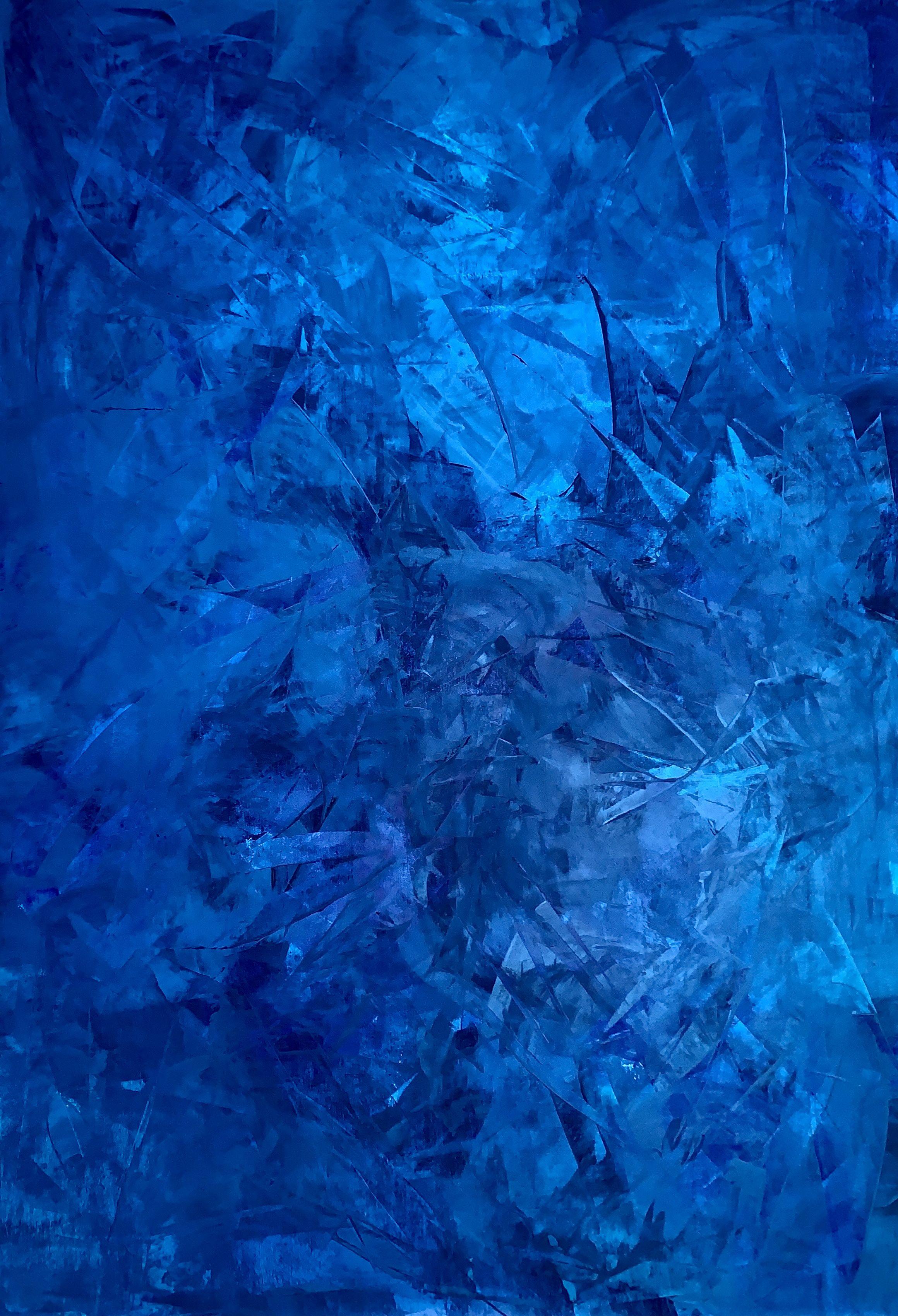 BEYOND THE BLUE SEA NO. 3424, Painting, Acrylic on Canvas