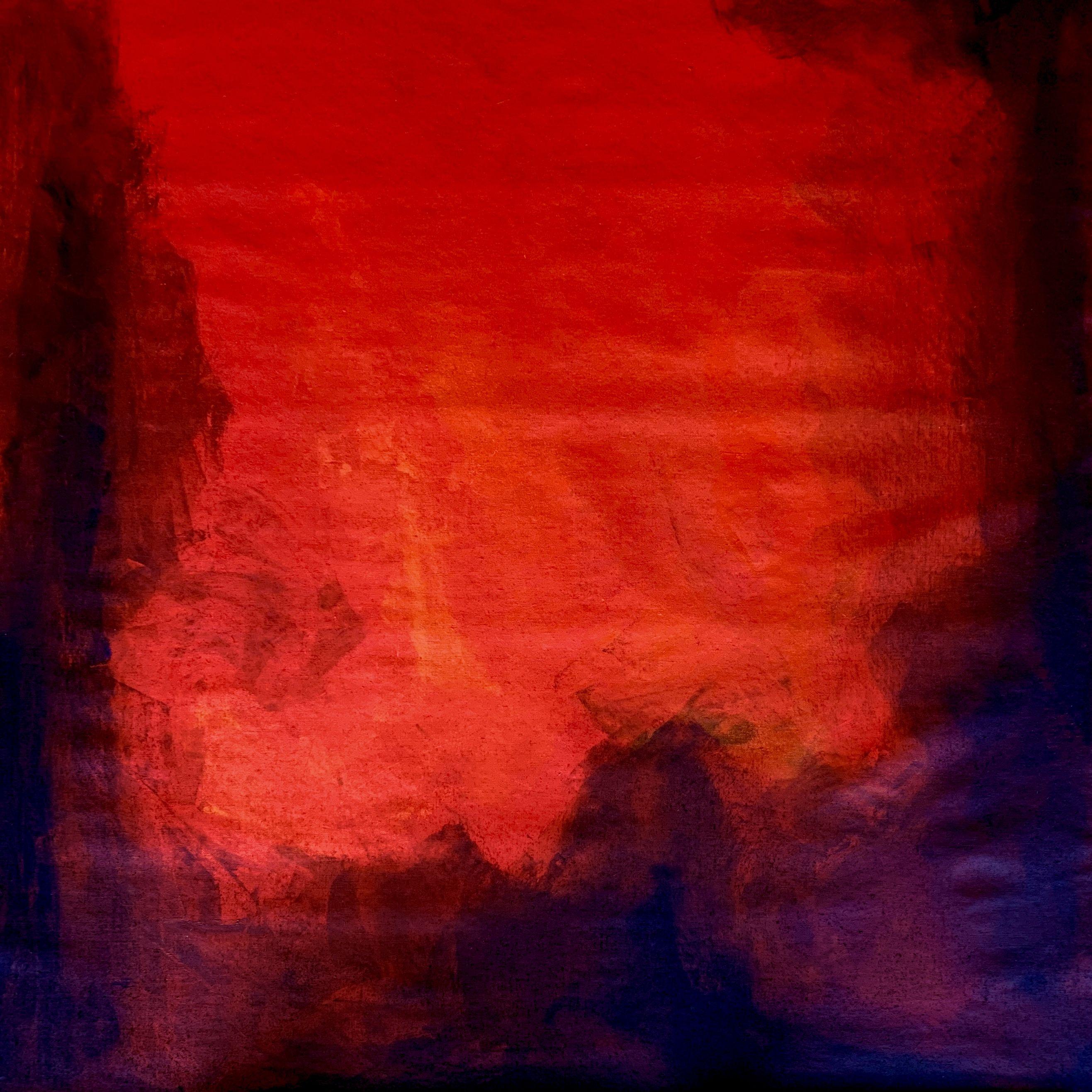 Red abstract no. 0625 extra large, Painting, Acrylic on Canvas