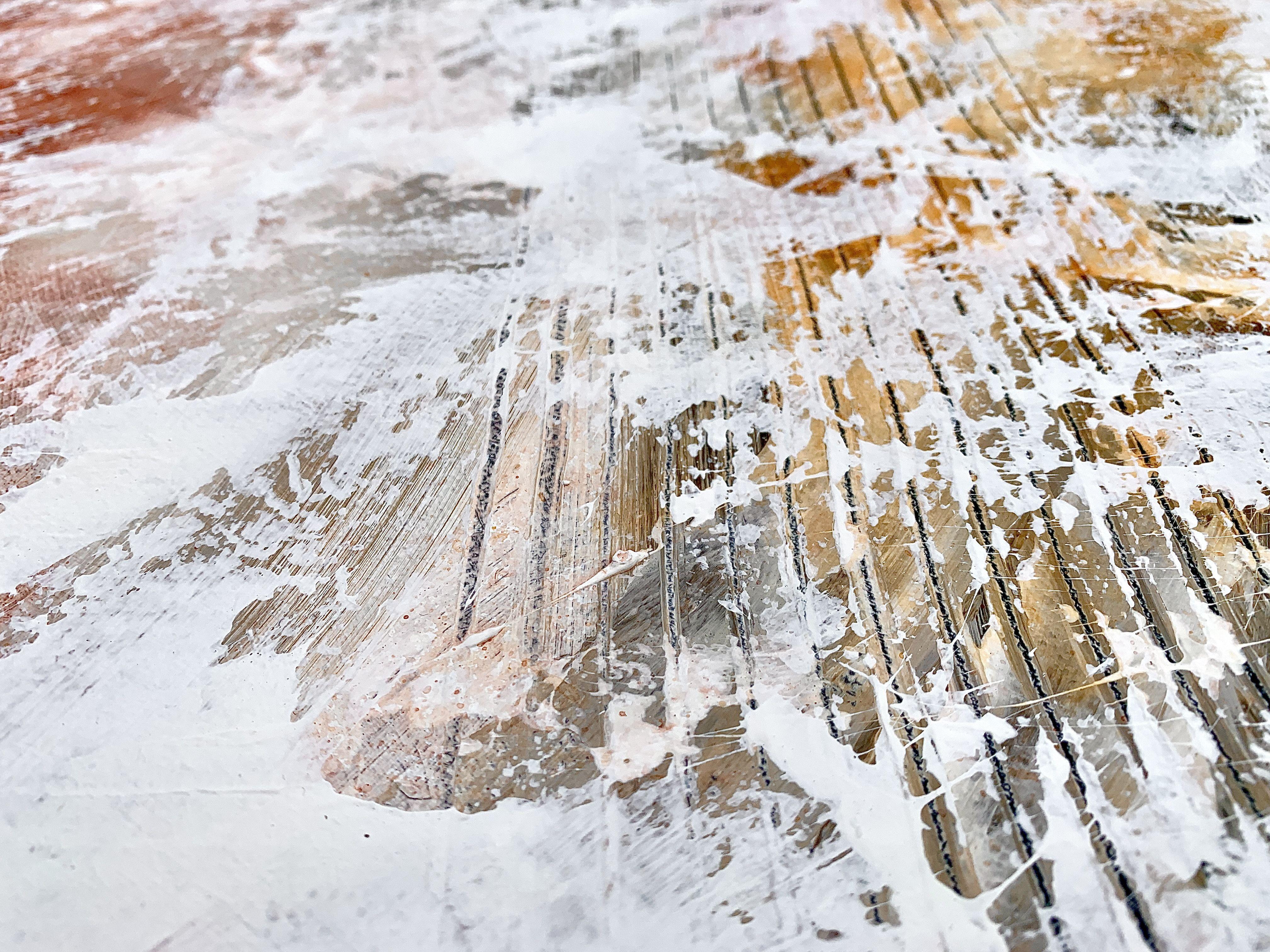 Minimalismus Leidenschaft   Neutrale Farben, mit denen man nichts falsch machen kann und die definitiv immer stilvoll aussehen     â€žirgendwoâ€œ  200 x 200 cm / 79â€œ x 79â€œ Zoll  Acryl/Mischtechnik auf Leinwand    Versand gerollt in einem Rohr   