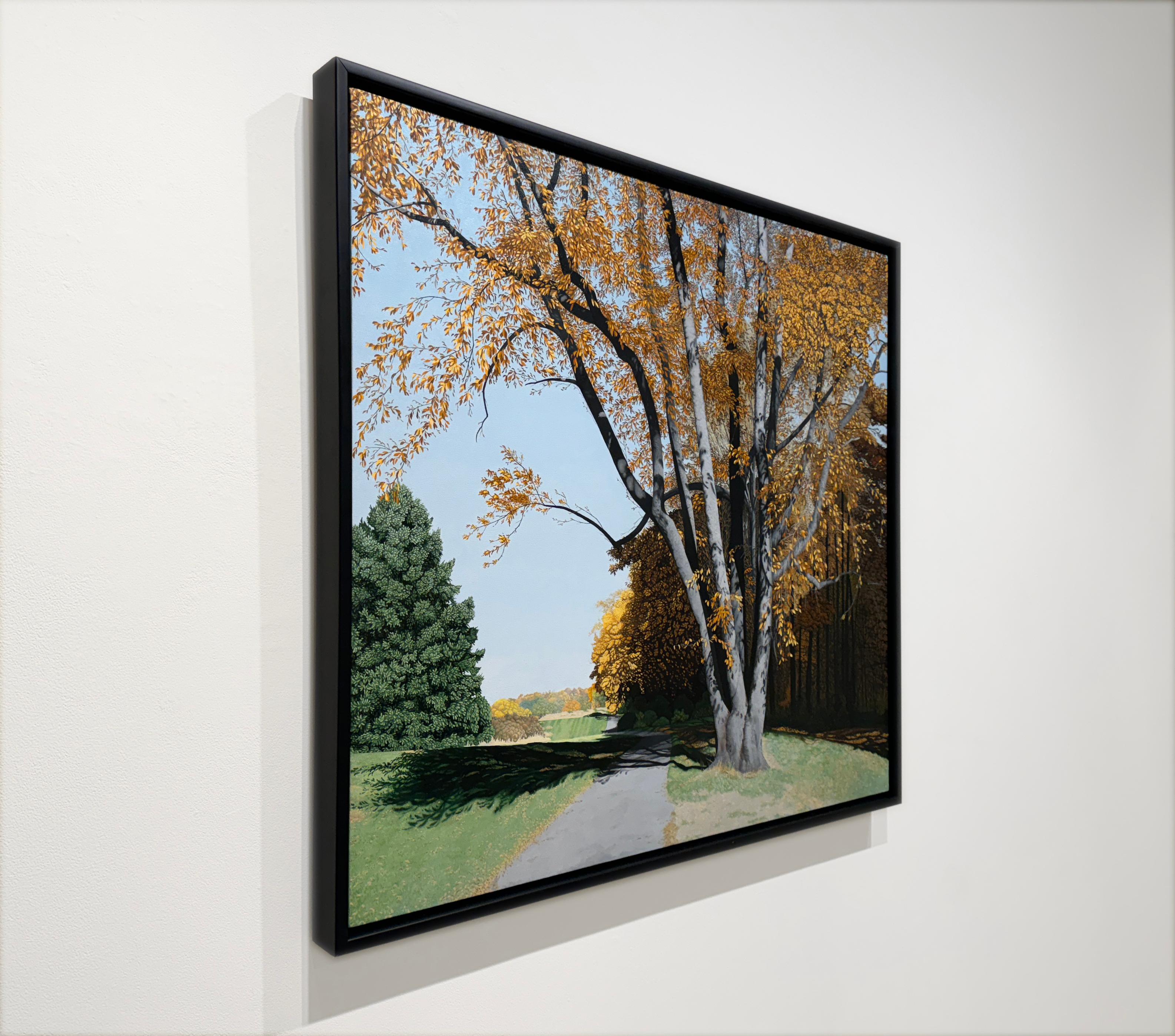 UNA VISTA EN LA DISTANCIA - Paisaje / Otoño / Árboles - Painting Contemporáneo de Anita Mazzucca