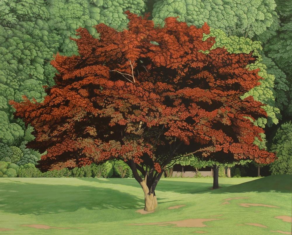 MAPLE TREE - Landschaft, Herbst, Realismus