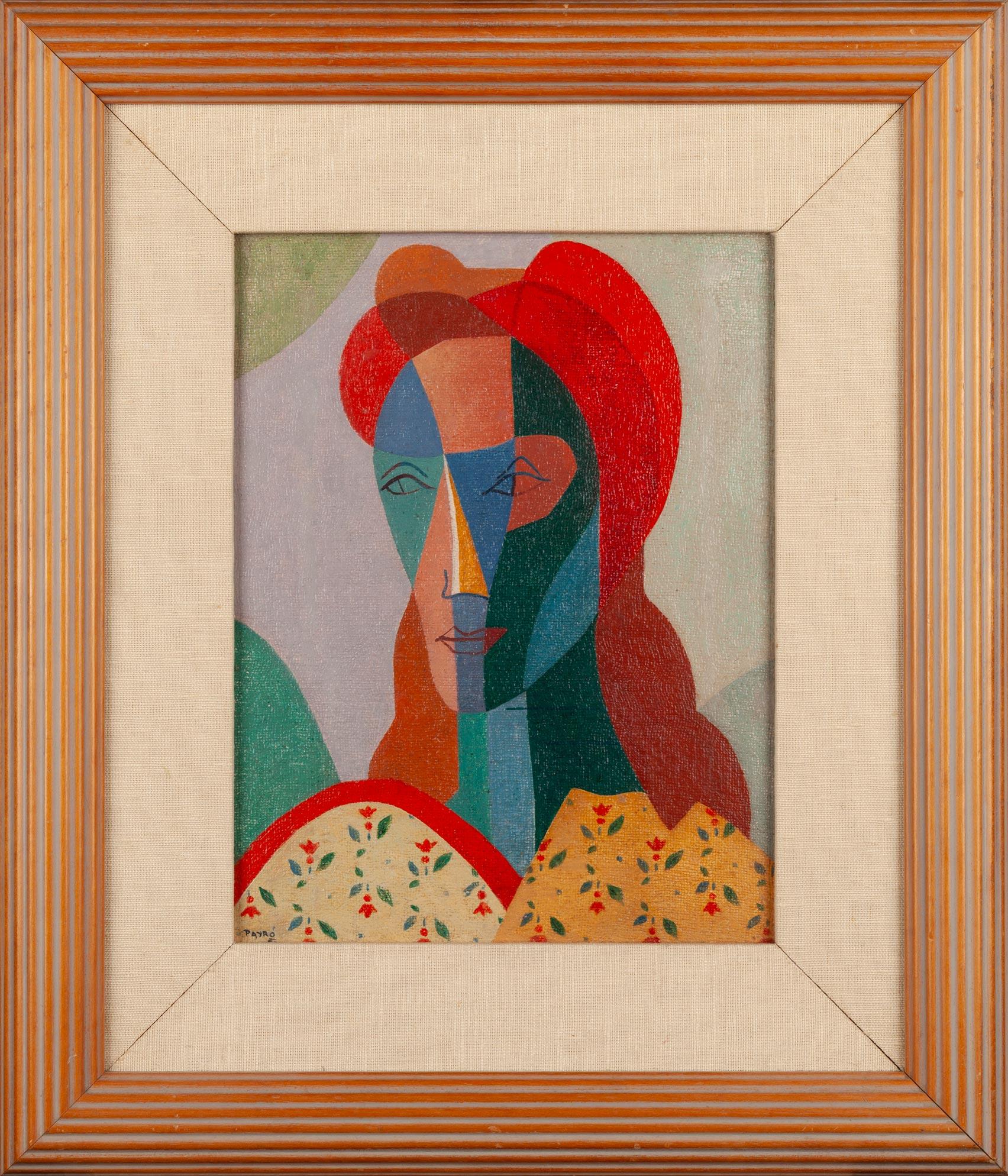 Cubist Portrait of a Woman