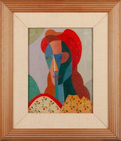 Cubist Portrait of a Woman