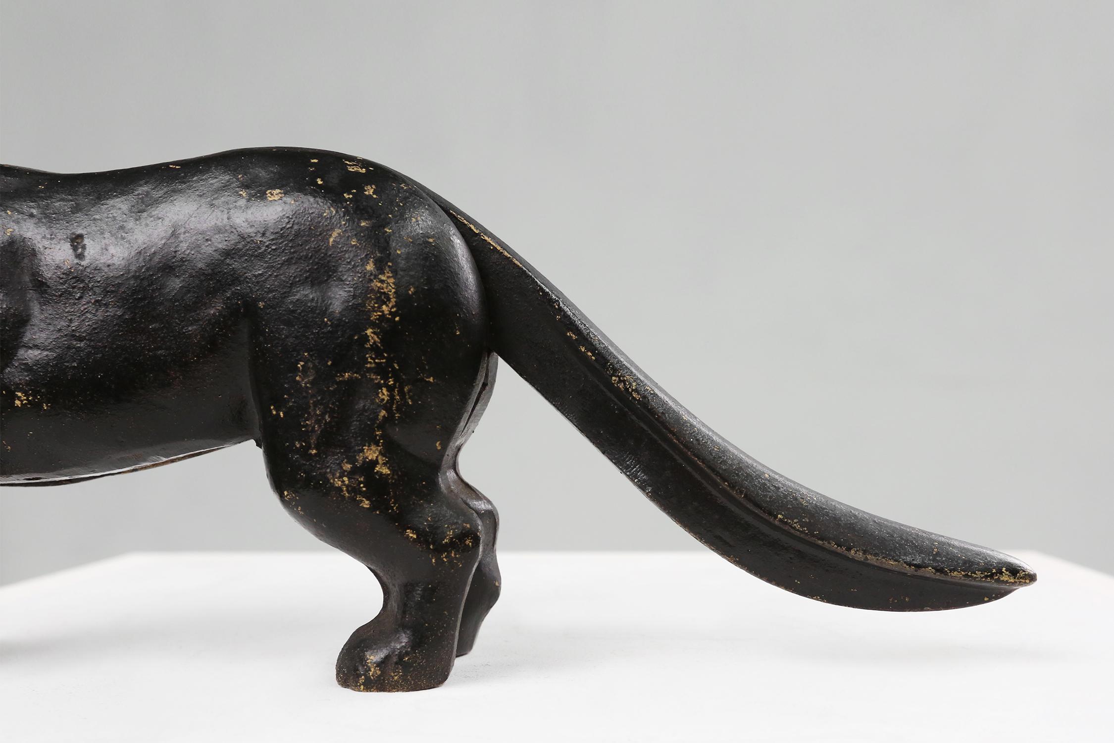 Anitque cast iron dog Nutcracker Ca.1900 In Good Condition For Sale In Meulebeke, BE