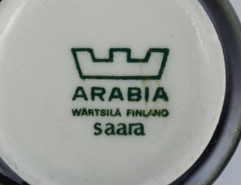 Late 20th Century Anja Jaatinen-Winquist, Arabia, Finland. Saara Coffee Service for Three People