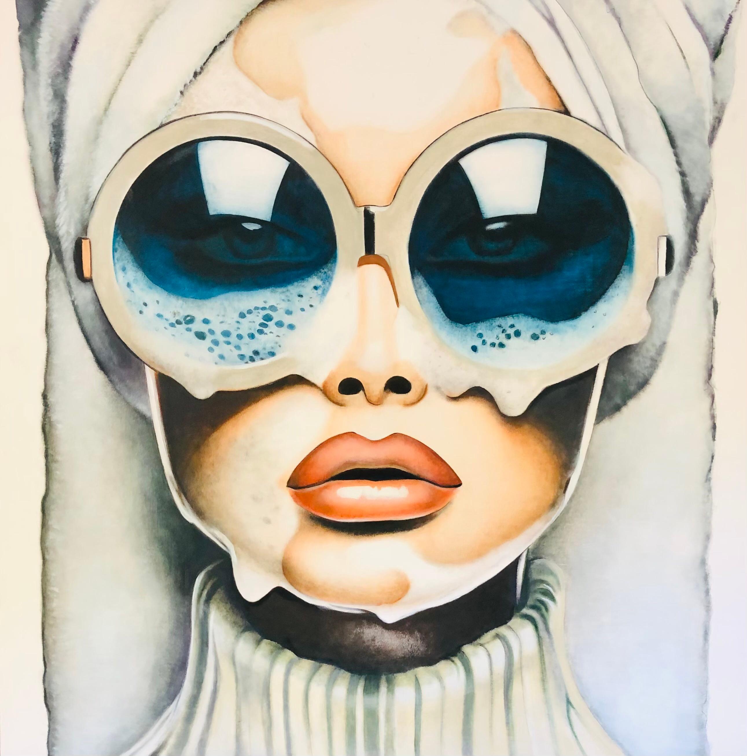 ANJA VAN HERLE
"Bubble Bliss"
Acryl auf Holz
40 x 40 Zoll

Die 1969 in Belgien geborene Anja Van Herle verbindet in ihren Kunstwerken einen europäischen Sinn für High Fashion mit einem amerikanischen Sinn für Wunder. In ihrer Kindheit erkundete sie