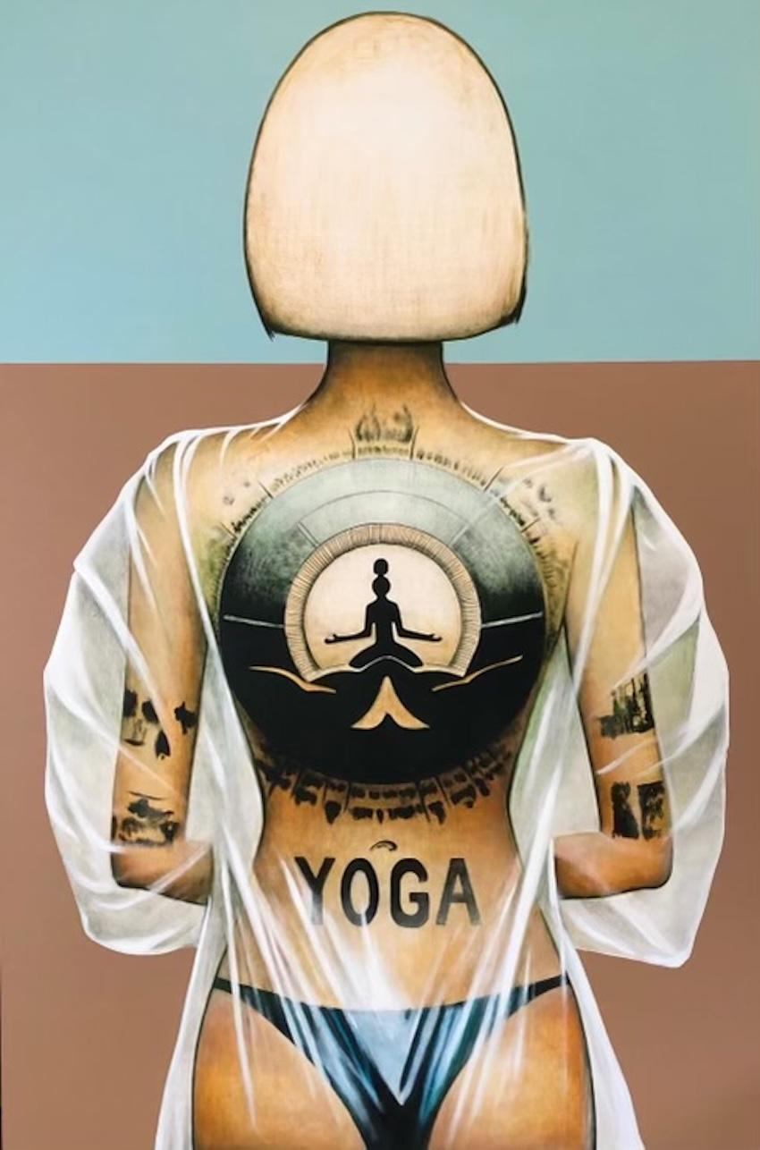 Figurativo, Arte Deportivo, Pop, Zona Zen, Anja Van Herle_Acrílico