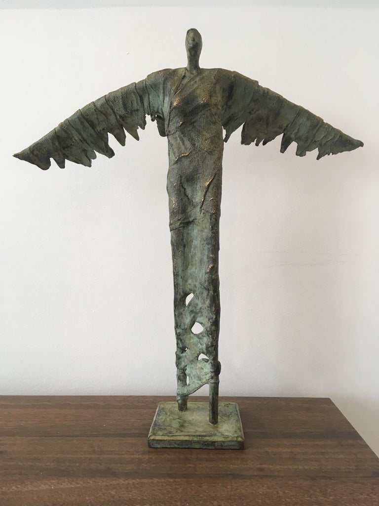 Anke Birnie - Ladybird - contemporary unique figurative flying female wings bronze sculpture For Sale at 1stDibs | anke birnie, ladybird wings, ladybird academy price
