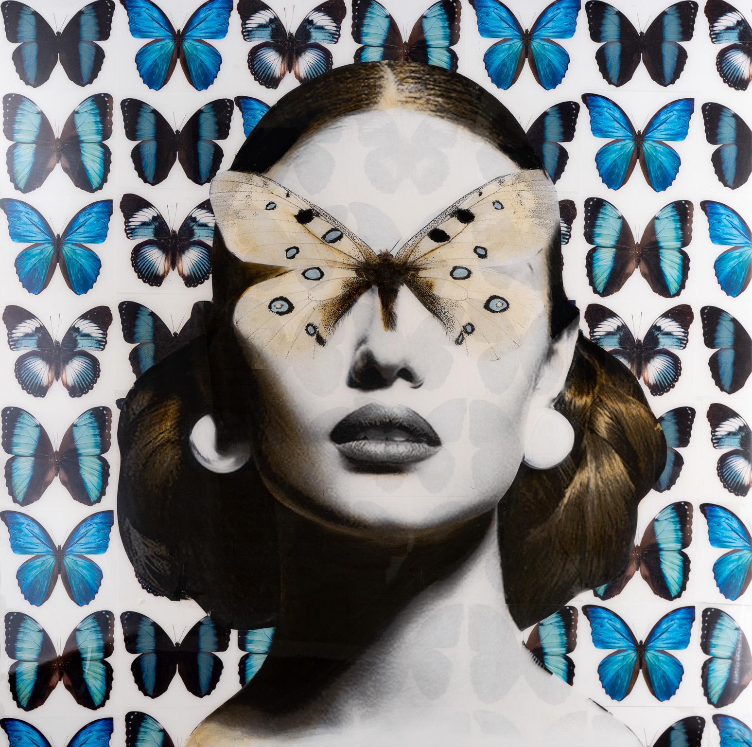 Butterfly Dreams - Mixed Media Art by Anke Schofield