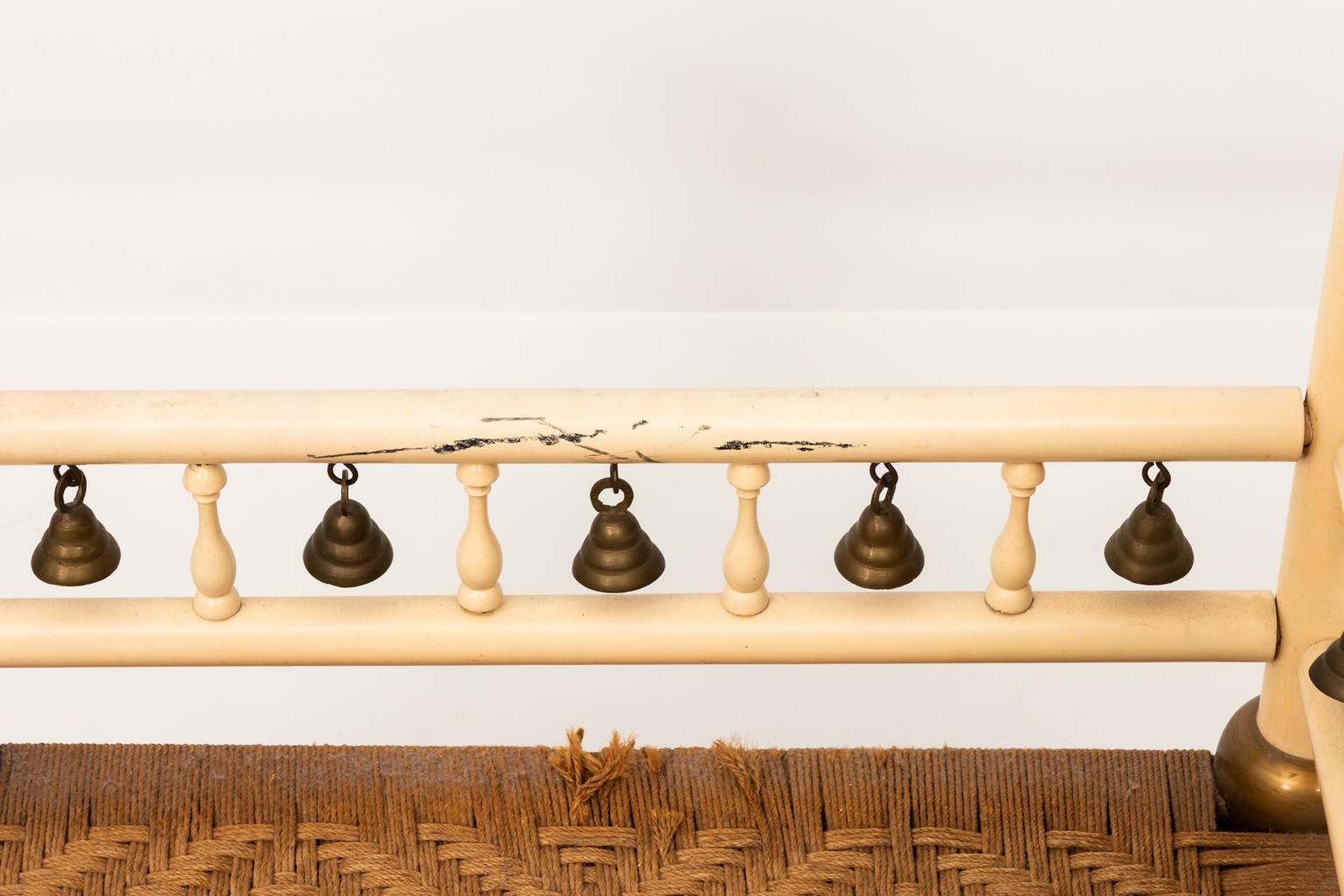Gilt Anlgo-Indian Palace Armchair with Bells
