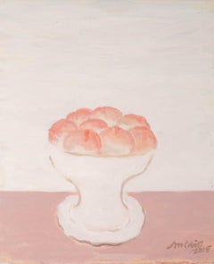 Anmin Han Impressionist Original Oil Painting "Peach"