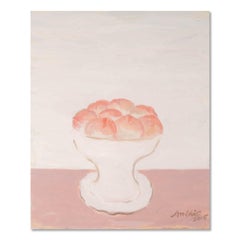 Anmin Han Impressionist Original Oil Painting "Peach"