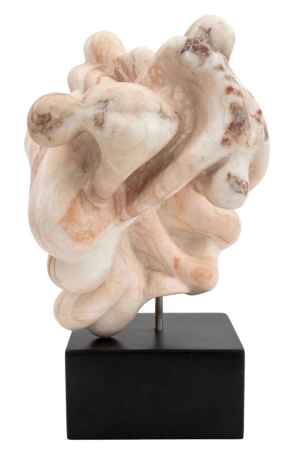 Moderno Ann Aptekar Figural Group Marble Sculpture in vendita
