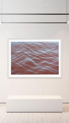 Cannaregio, Composición abstracta de tinta azul, Paisaje marino 2024, Edición limitada