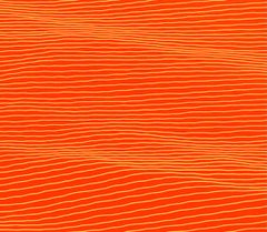 Eklat I, Abstract Orange Gradient Landscape Print, 35x50 in