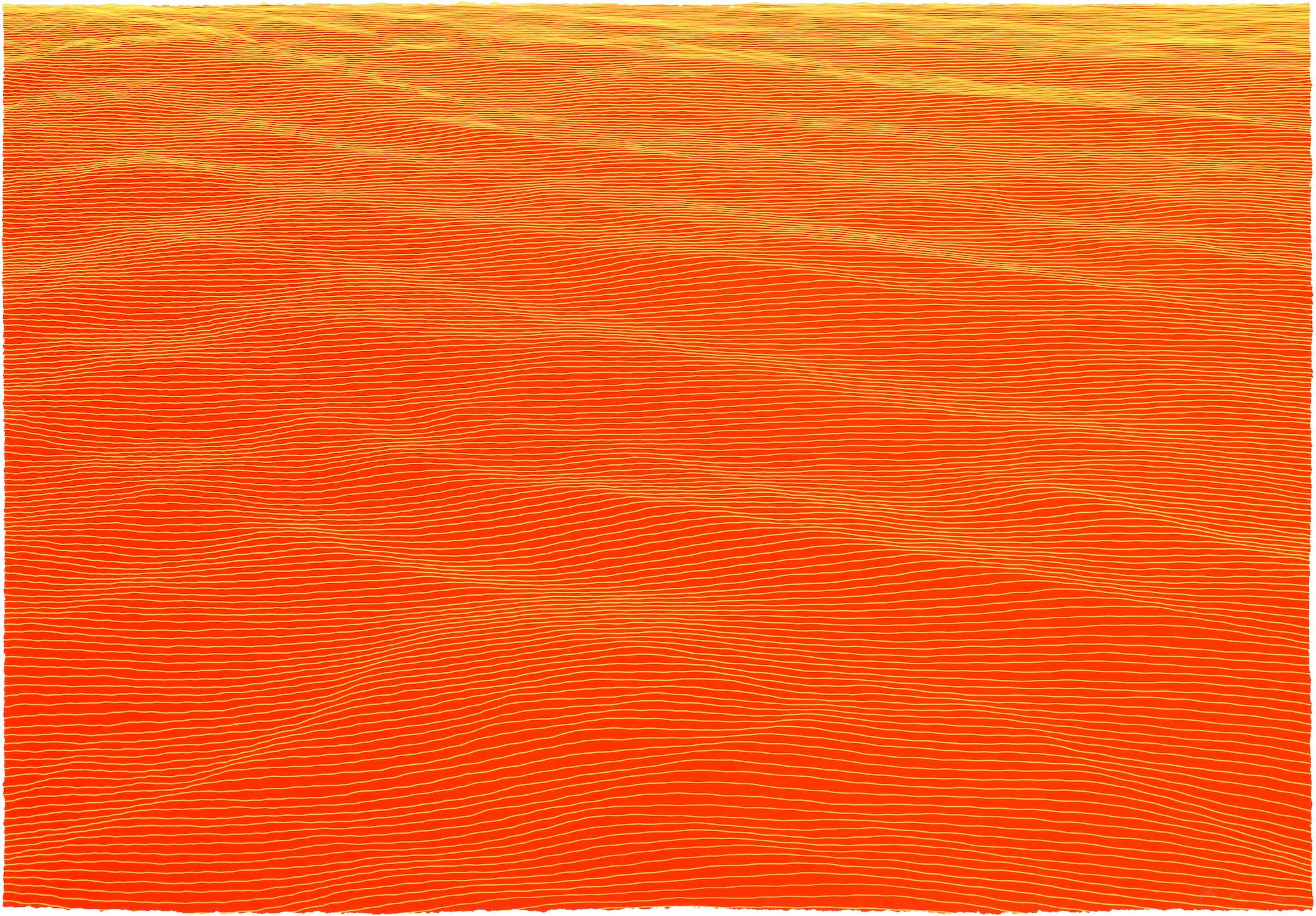 Eklat I, serigrafia astratta in edizione limitata