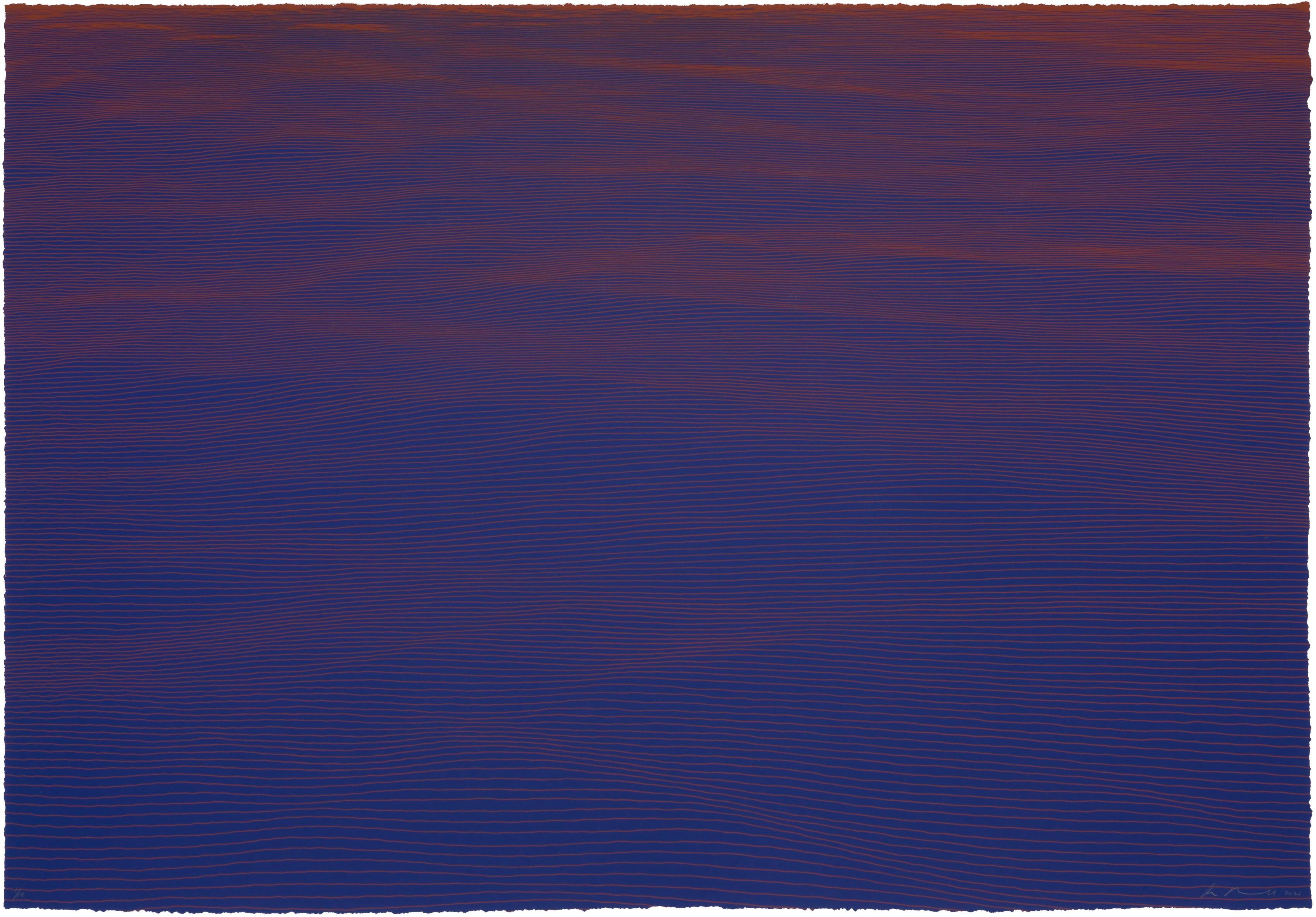 Eklat II, serigrafia astratta in edizione limitata