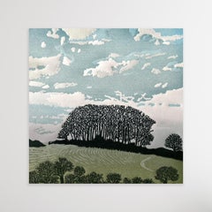 Woodland Trees, Art print, Landscape, Tree, Nature