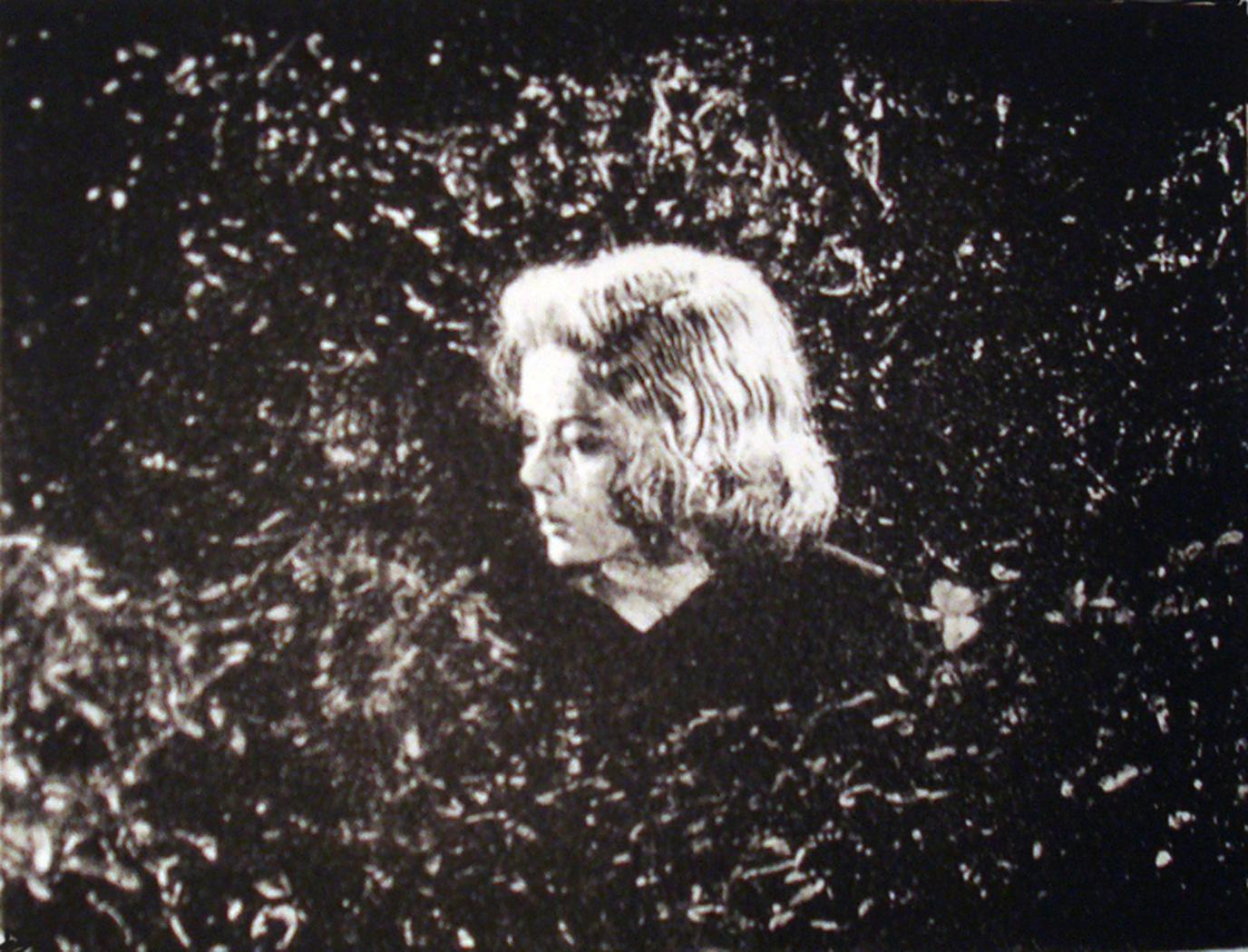 Ann Chernow, Noir I, 2015, 15 lithographies avec légendes imprimées, papier Rag, encre  en vente 12