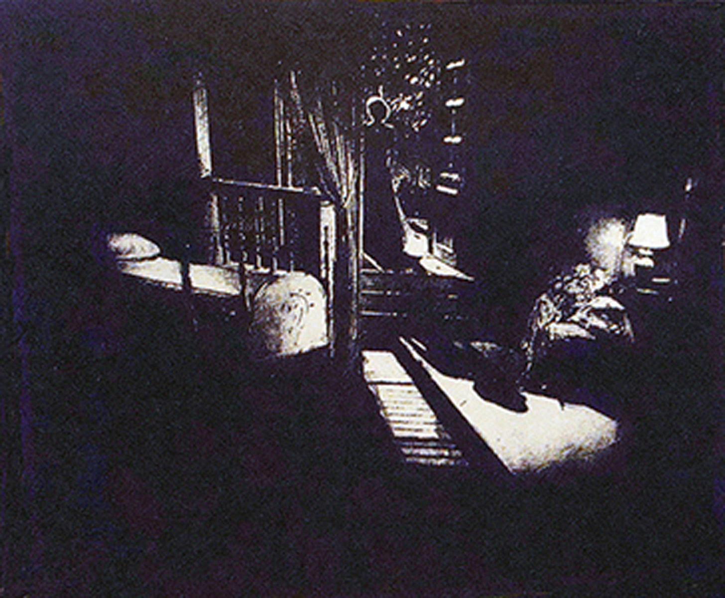 Ann Chernow, Noir I, 2015, 15 Lithografien mit gedruckten Bildunterschriften, Rag-Papier, Tinte  im Angebot 5