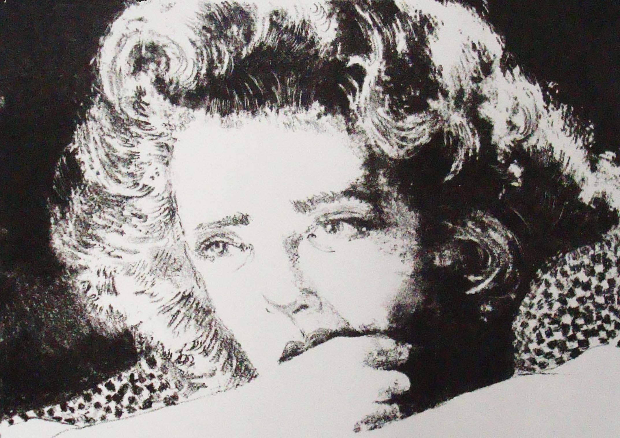 Ann Chernow, Noir I, 2015, 15 lithographies avec légendes imprimées, papier Rag, encre  en vente 7