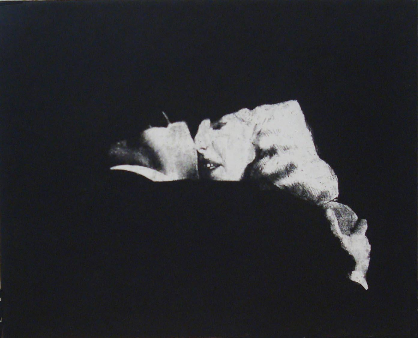 Ann Chernow, Noir II, 2016, Papel de trapo, Aguafuerte, tinta, 11 x 14 pulgadas por impresión en venta 9