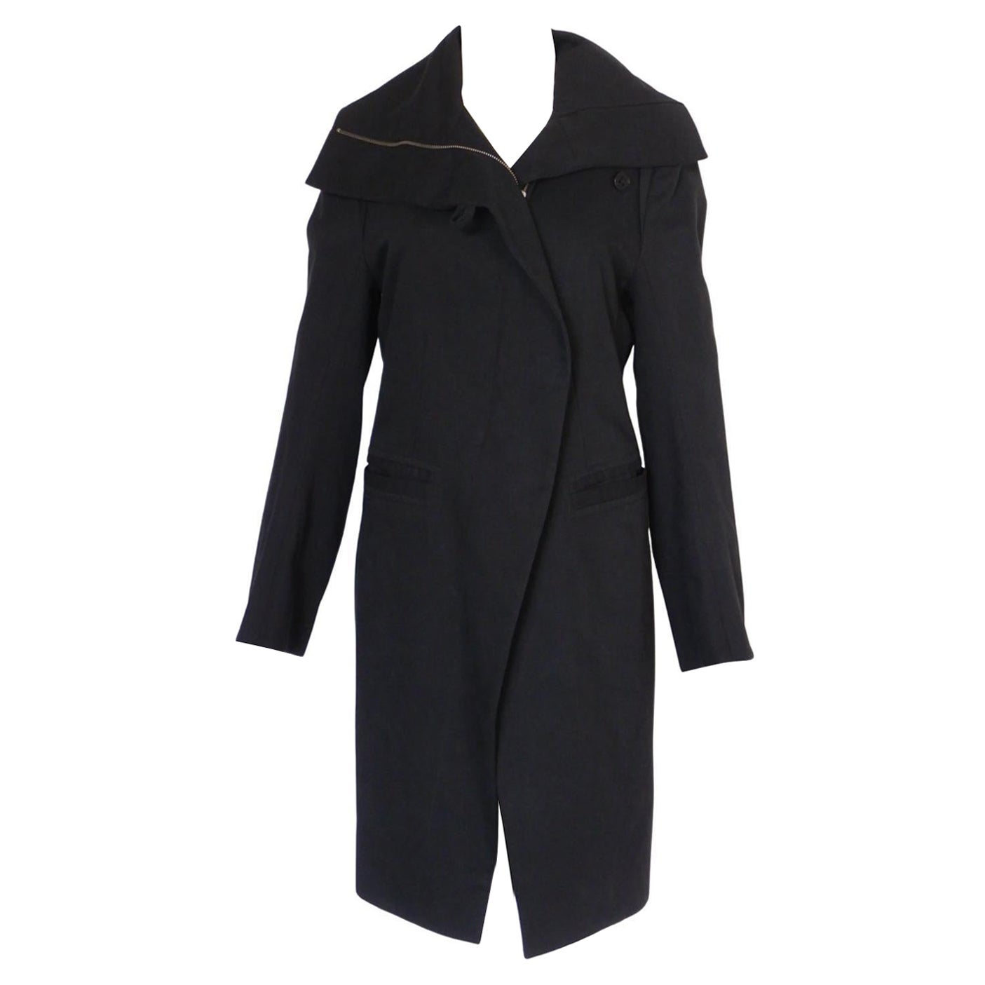 Ann Demeulemeester Manteau Tailoring noir
