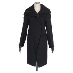 Ann Demeulemeester Black Tailored Coat