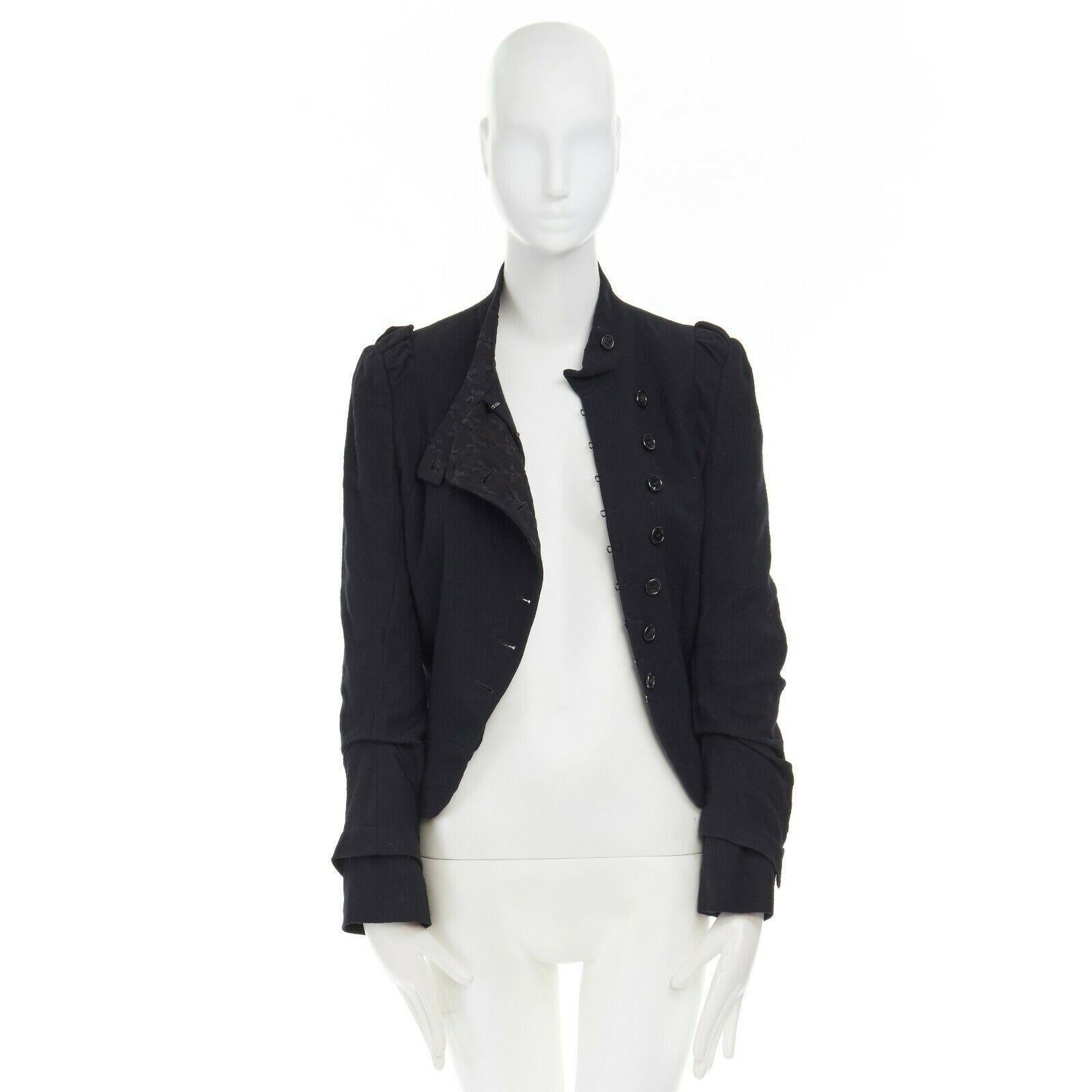 ann demeulemeester napoleon jacket