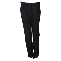 Ann Demeulemeester, Black wool trousers
