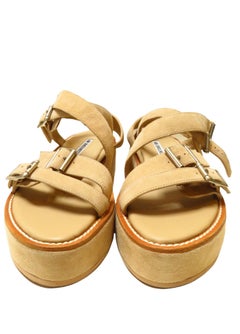 Ann Demeulemeester Buckled Platform Sandal