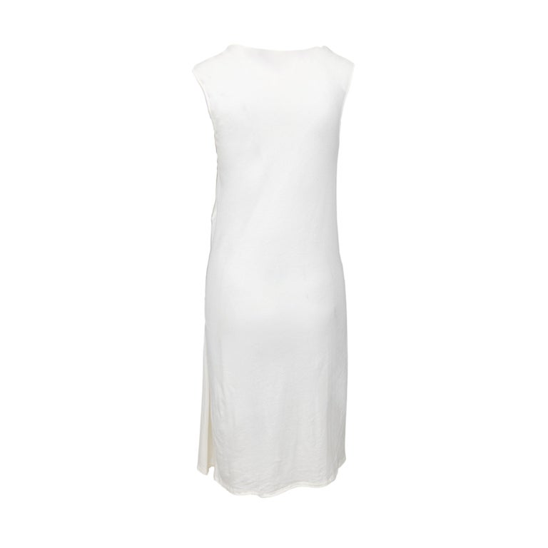 Ann Demeulemeester Cotton Knit Dress - '00s For Sale at 1stDibs