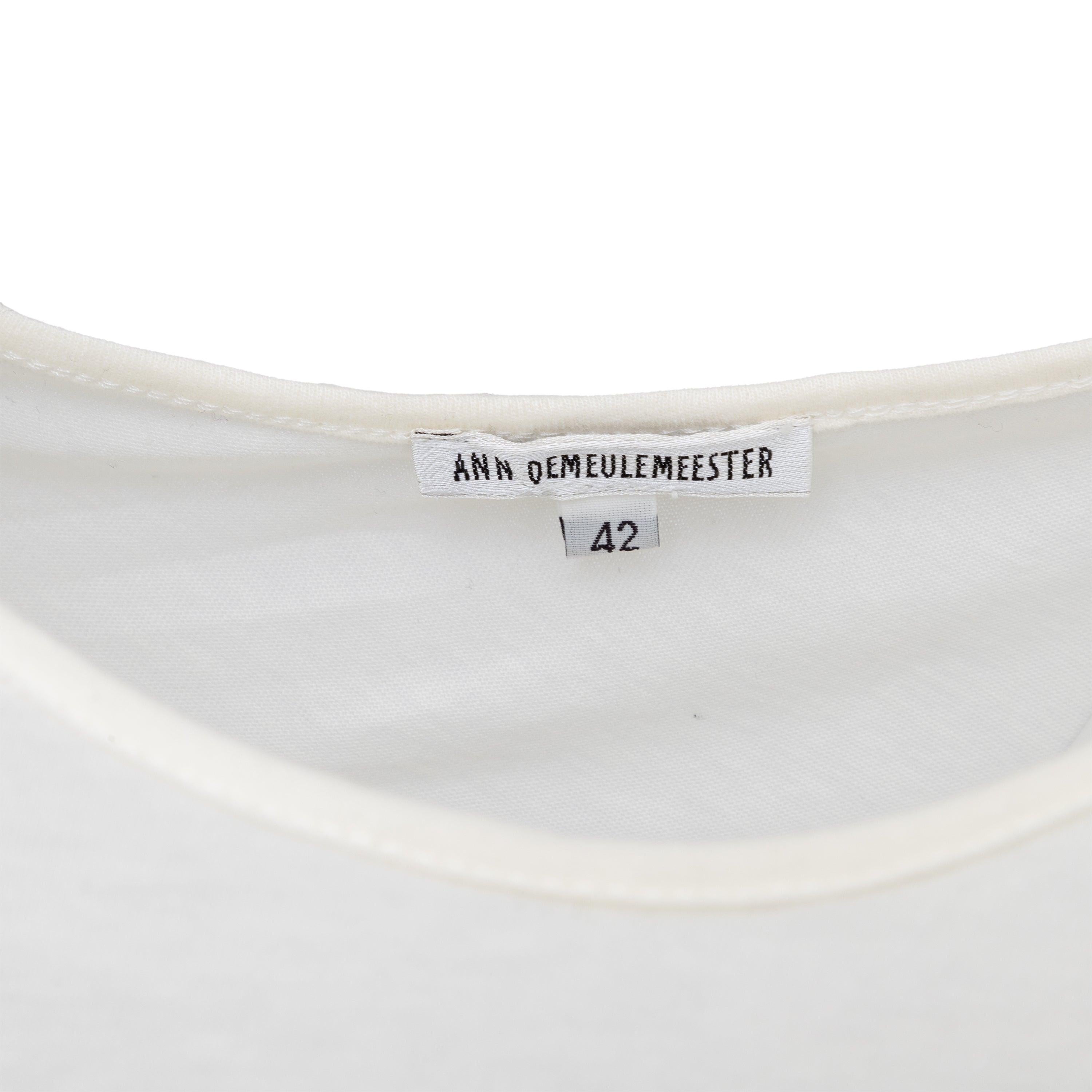 Ann Demeulemeester Cotton Knit Dress - '00s For Sale 2