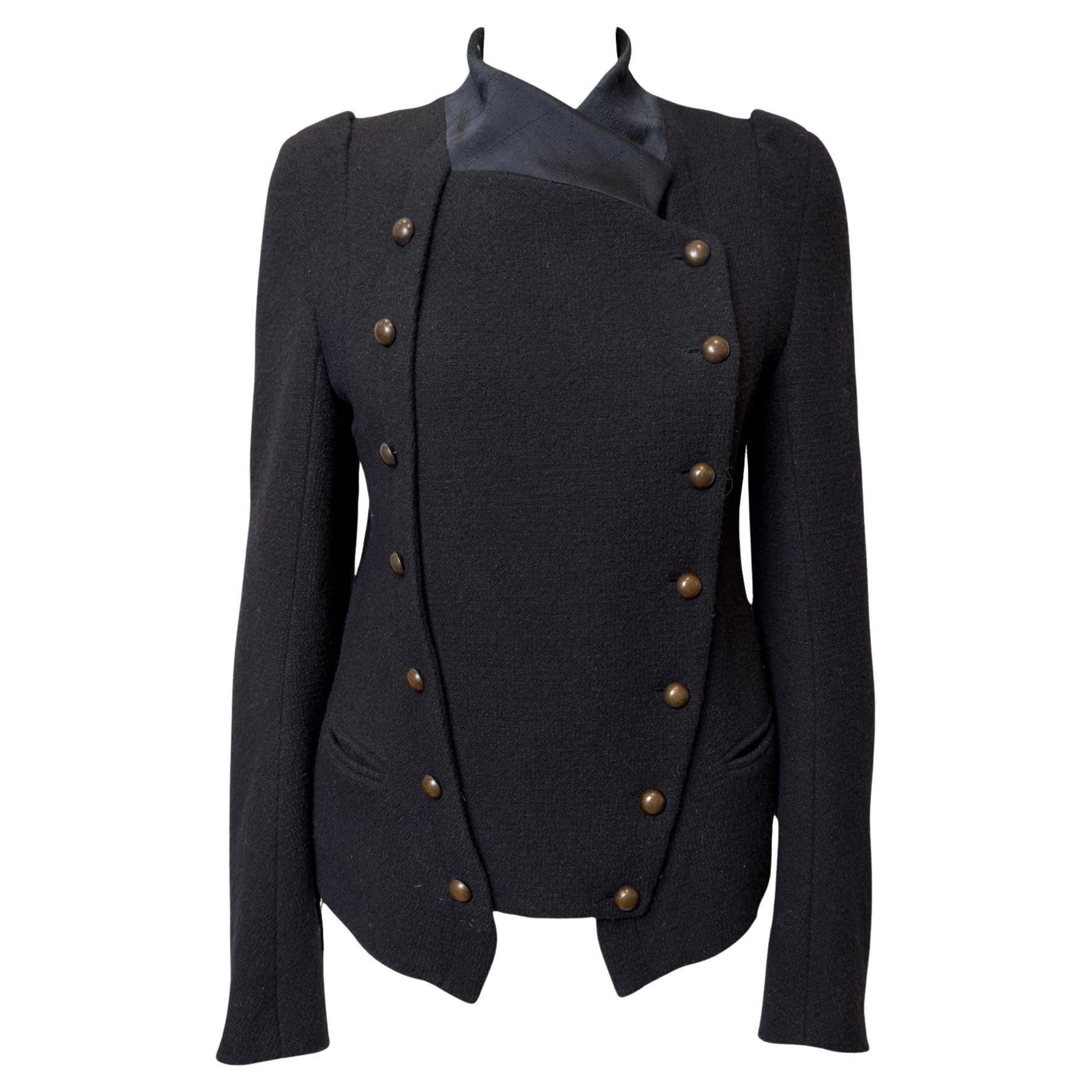 Ann Demeulemeester F/W 2009 Napoleon Wool Jacket