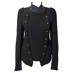 Ann Demeulemeester F/W 2009 Napoleon Wool Jacket
