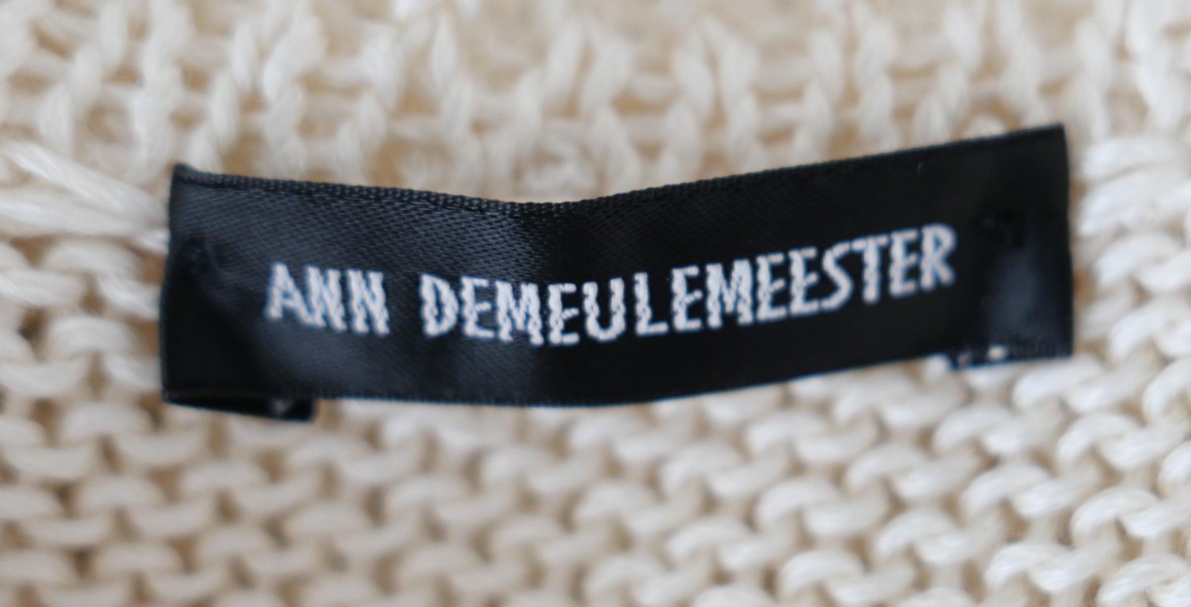 Ann Demeulemeester Fabian - Pull débardeur vieilli en vente 2