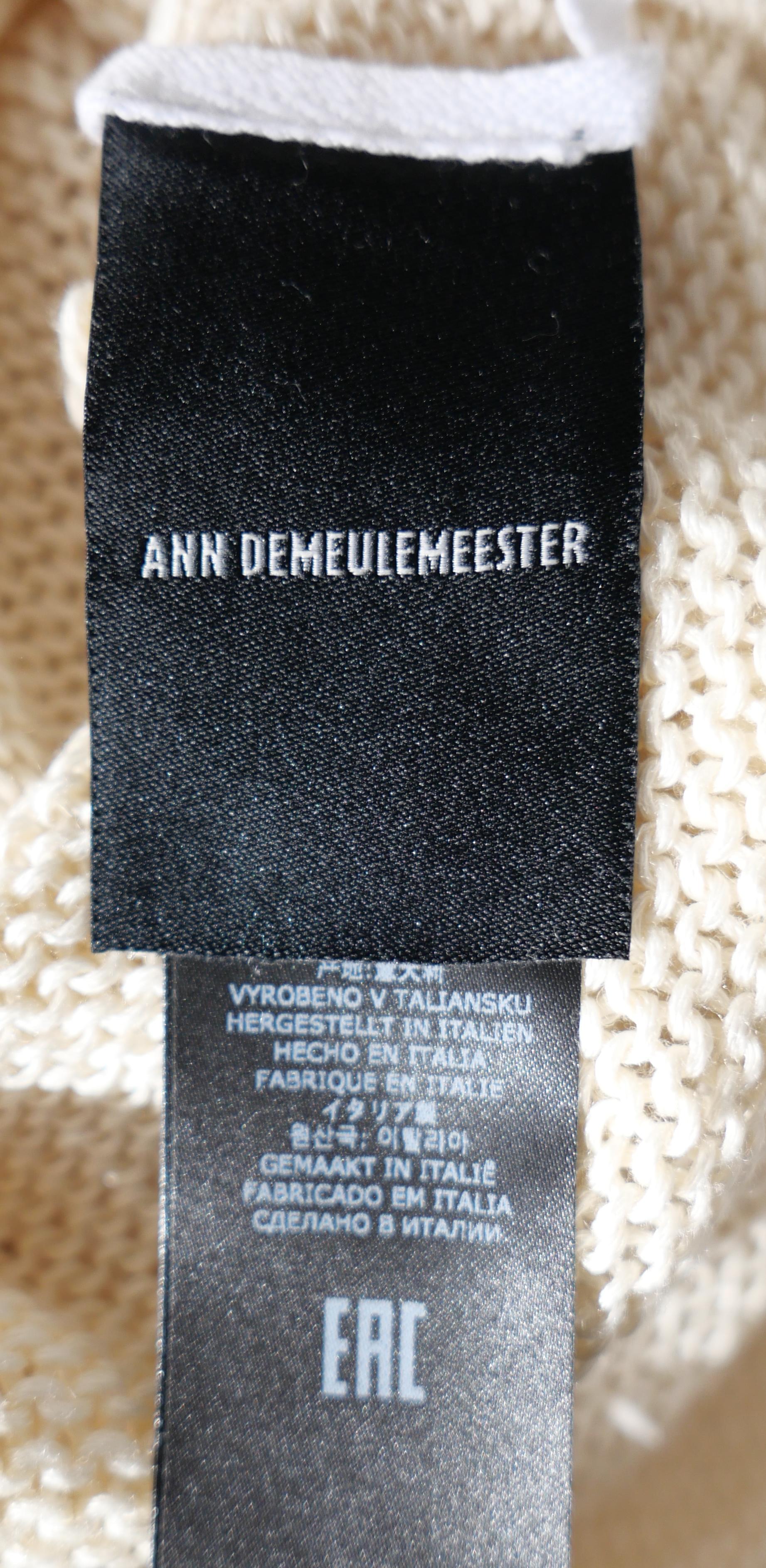 Ann Demeulemeester Fabian - Pull débardeur vieilli en vente 3