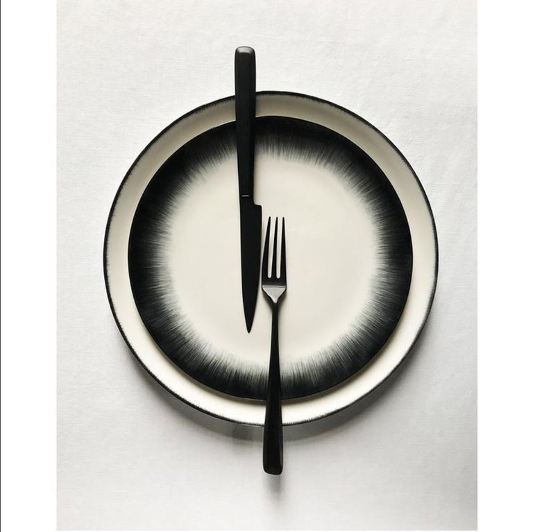Ann Demeulemeester for Serax 28 cm plates (set of two)