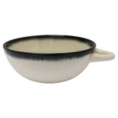 Ann Demeulemeester for Serax Dé Espresso Cup in Off White / Black Rim