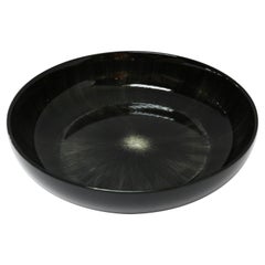 Ann Demeulemeester for Serax Dé Medium High Plate / Bowl in Black / Off White