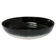 Ann Demeulemeester for Serax Dé Medium High Plate / Bowl in Off White / Black