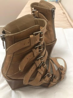 Ann Demeulemeester Gladiator Wedges 36
