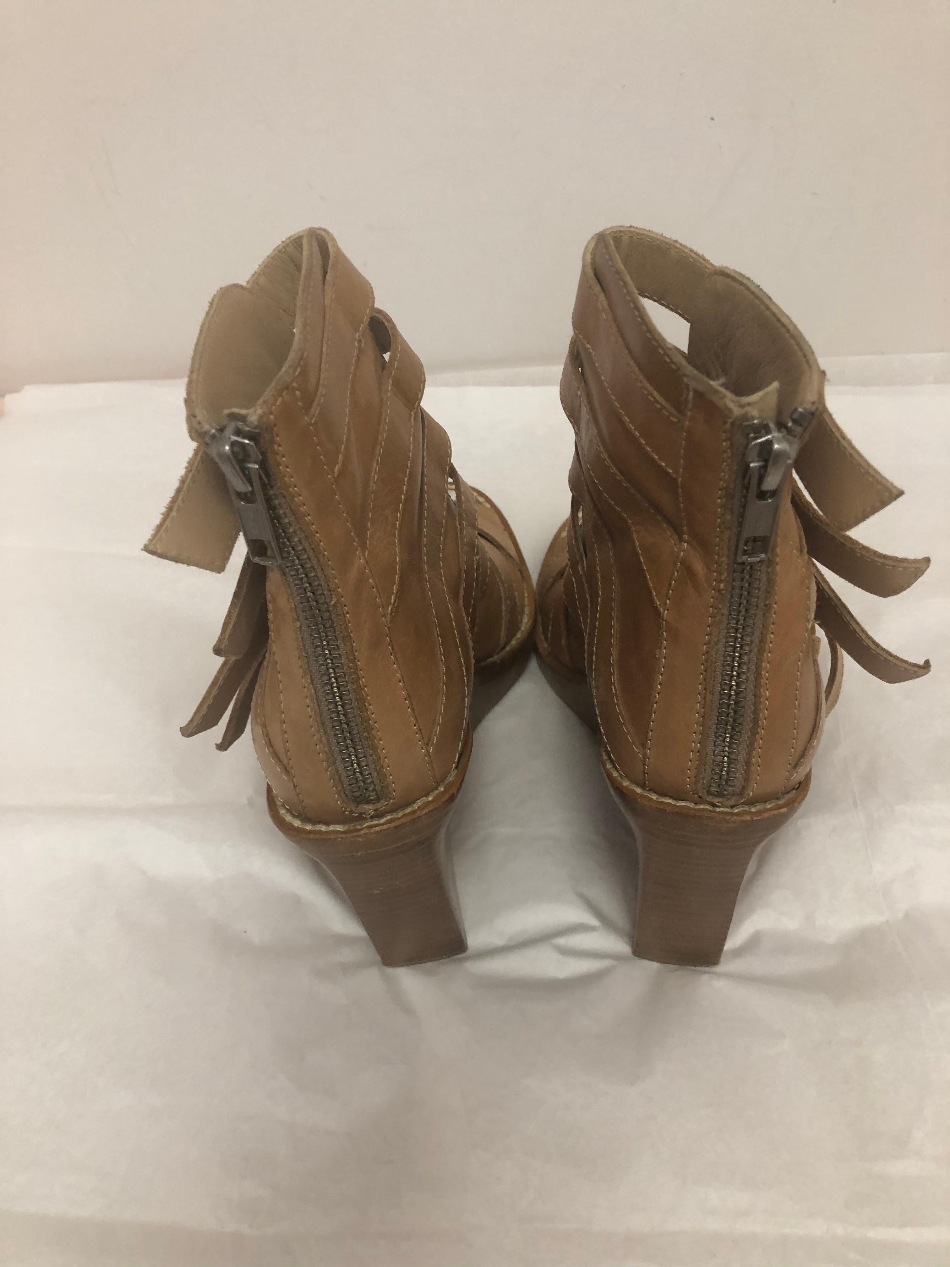 Ann Demeulemeester Chaussures de gladiateur à semelles compensées 36 Bon état - En vente à Port Hope, ON
