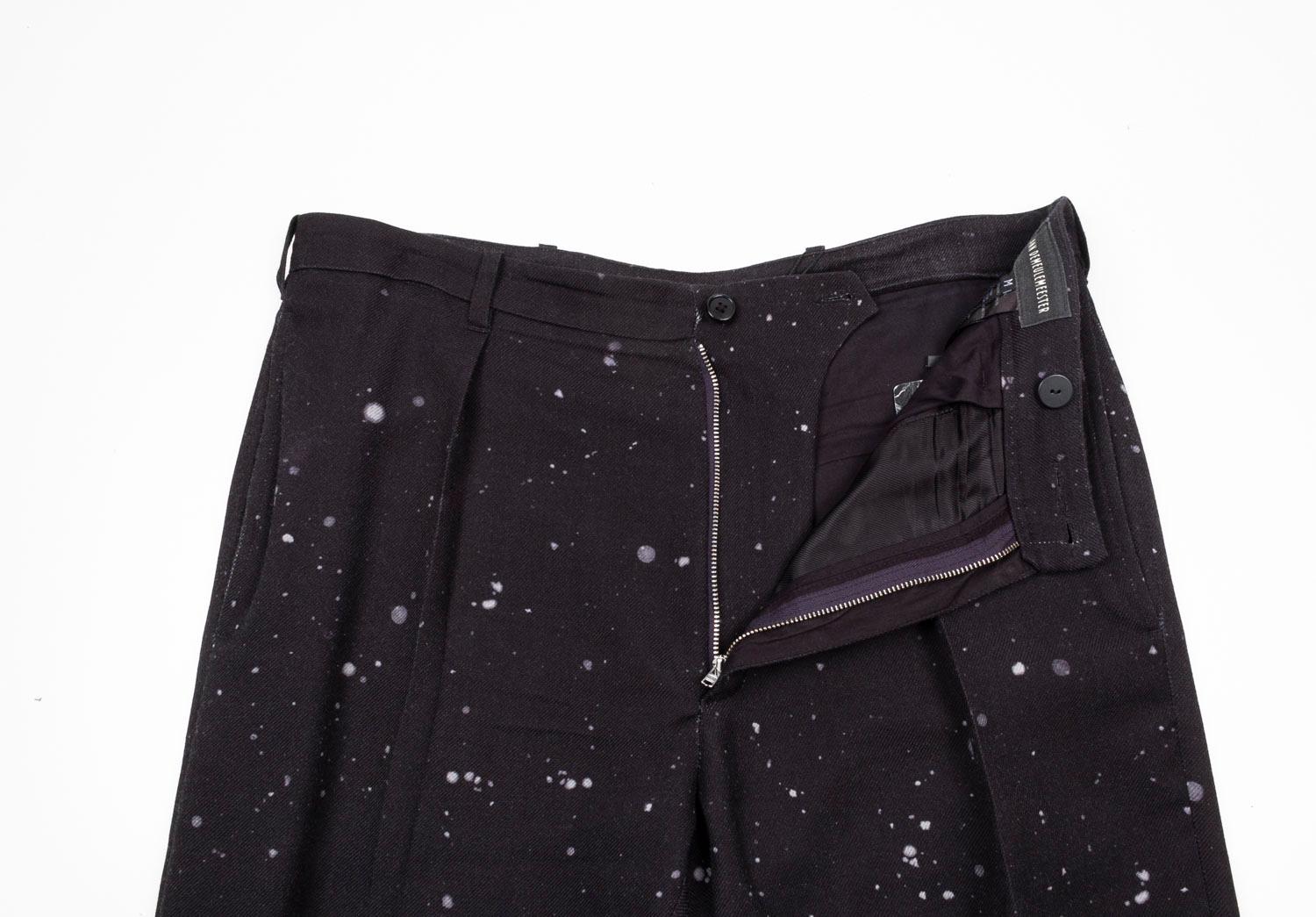 Ann Demeulemeester Men Suit Snow AW11 Runway jacket pants Size L For Sale 3