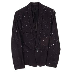 Ann Demeulemeester Uomo Tuta Neve AW11 Giacca Pantaloni da passerella Taglia L.