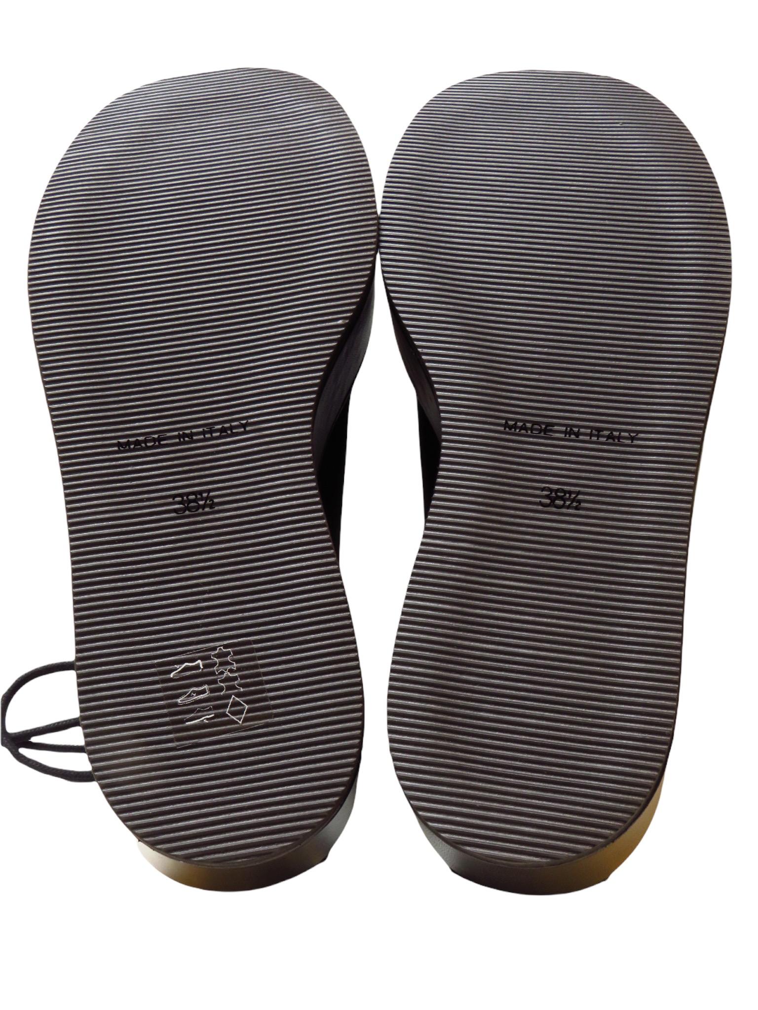 Ann Demeulemeester Platform Lace Up Sandal 8