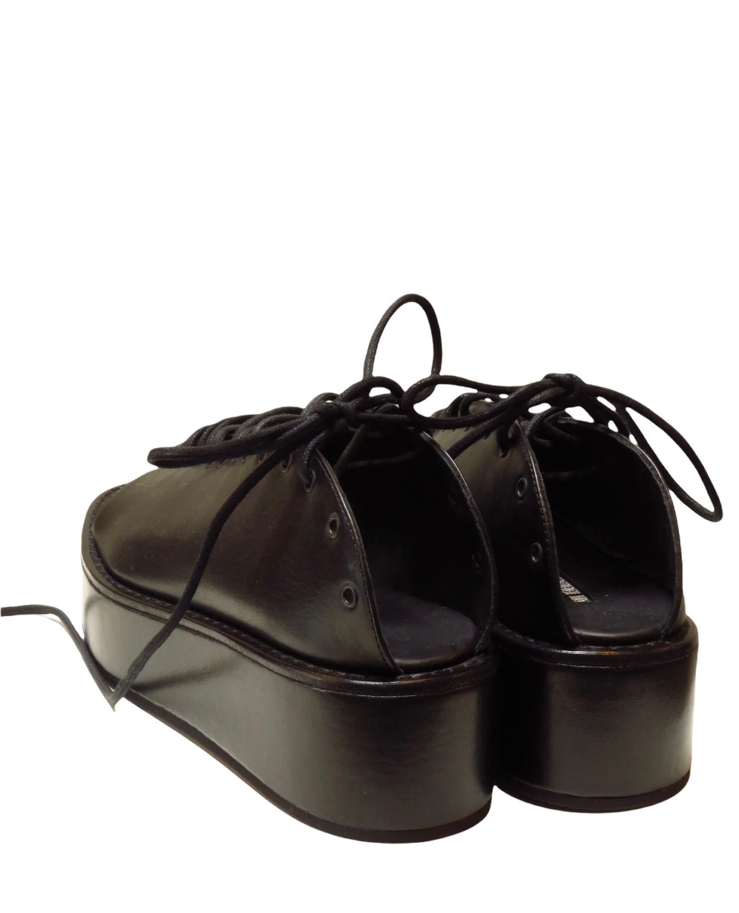ann demeulemeester lace up sandals