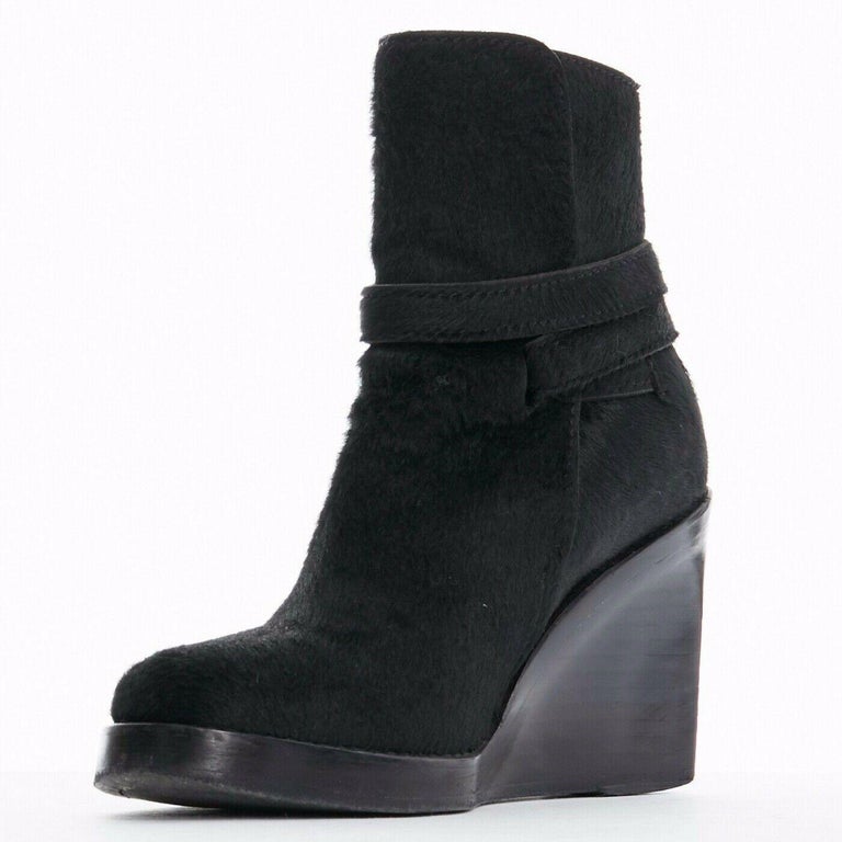 ann demeulemeester platform boots